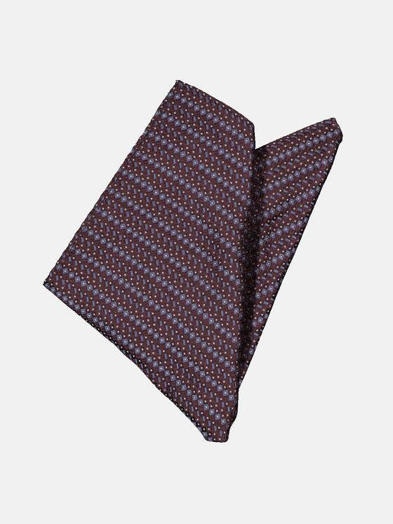 engbers Herren Einstecktuch gemustert Karminrot 33182