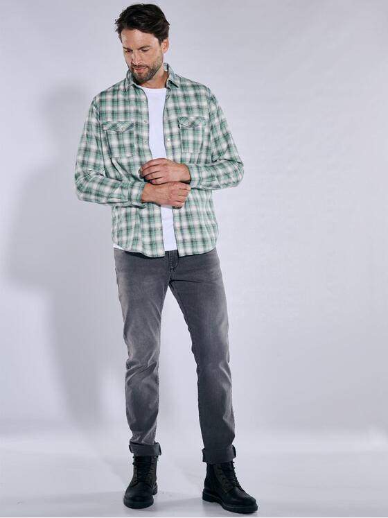 engbers Herren Karohemd Gruen 37987