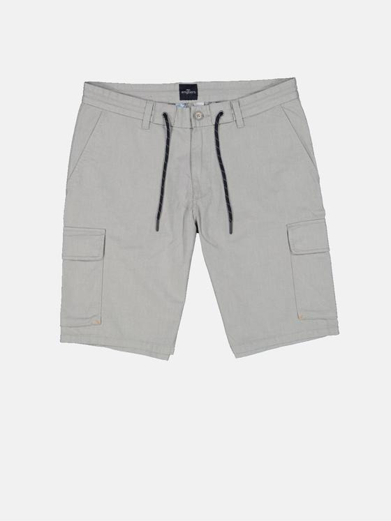 engbers Herren Cargo-Bermuda regular Grau 34997