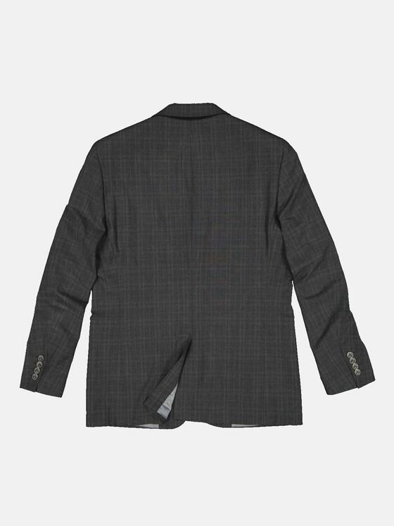engbers Herren Anzug-Sakko kariert Granitgrau 33615