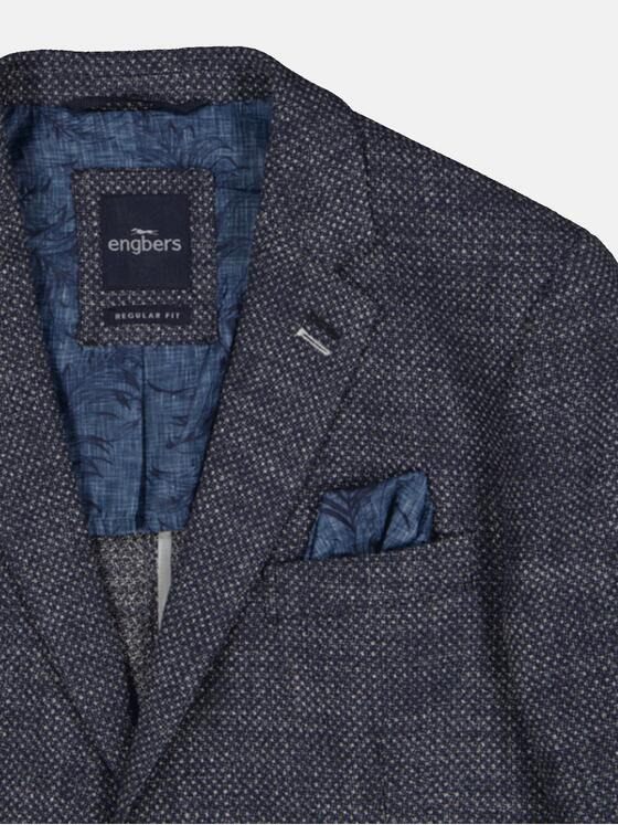engbers Herren Freizeit-Sakko regular Blau 36364