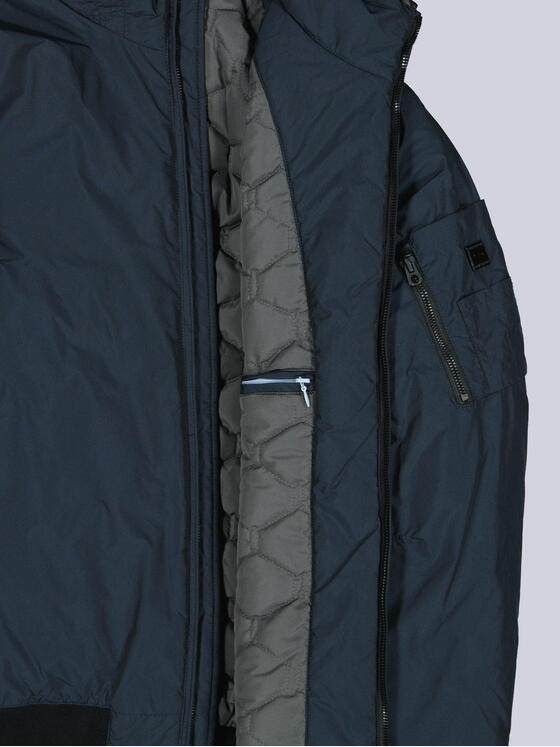 engbers Herren Jacke dezent glänzend Saphirblau 39306