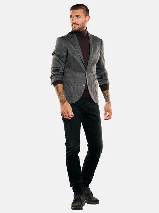 emilio adani Herren Freizeit-Sakko slim fit Grau 35561