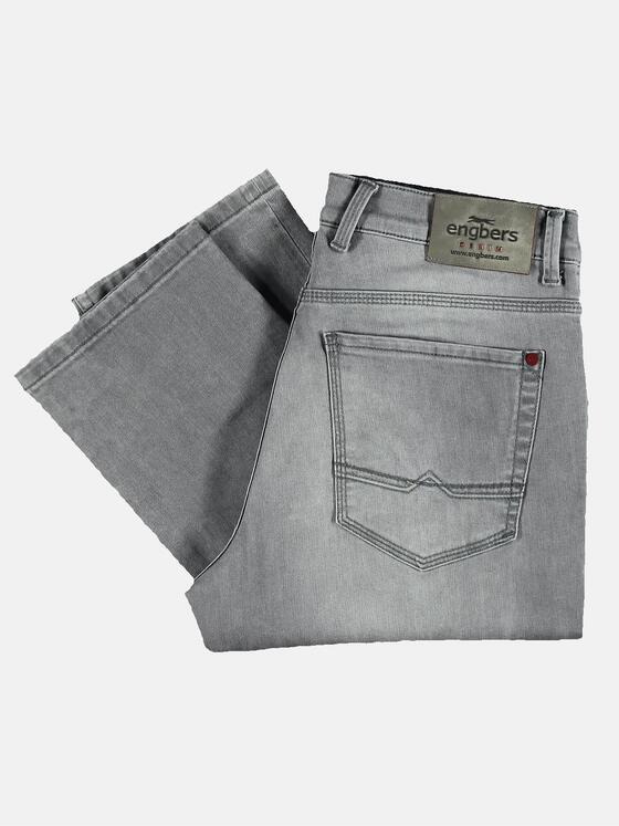 engbers Herren 5-Pocket-Jeans mit Stretch Grau 31291