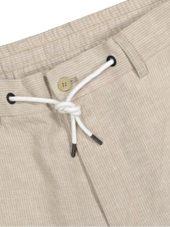emilio adani Herren Anzug-Hose slim fit Beige 36962