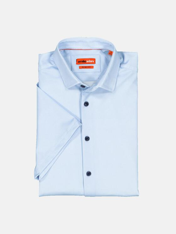 Herren Kurzarm-Hemd slim fit 36886