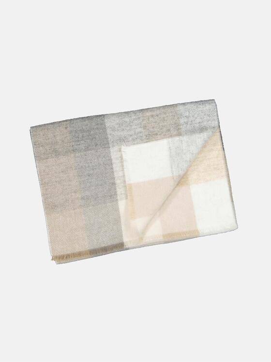 engbers Herren Schal gemustert Beige 35926