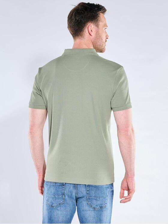 engbers Herren Poloshirt "My Favorite" organic Dunkelgrau 40723
