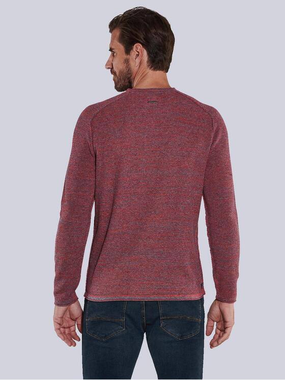 engbers Herren Pullover regular Feuerrot 36099