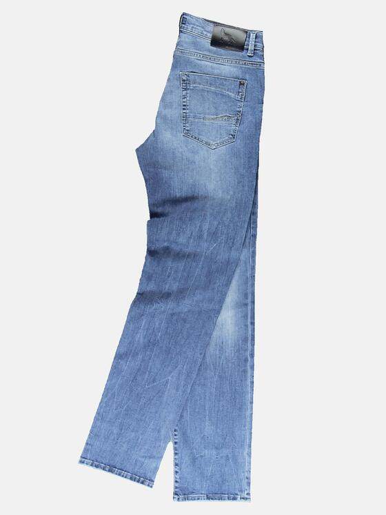 emilio adani Herren Jeans mit leichten Destroys Blau 31243