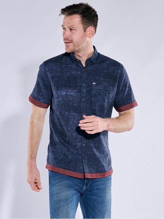 engbers Herren Kurzarm-Hemd regular Marineblau 38497