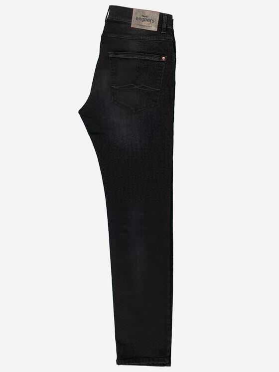 engbers Herren Super-Stretch-Jeans slim fit Schwarz 37529