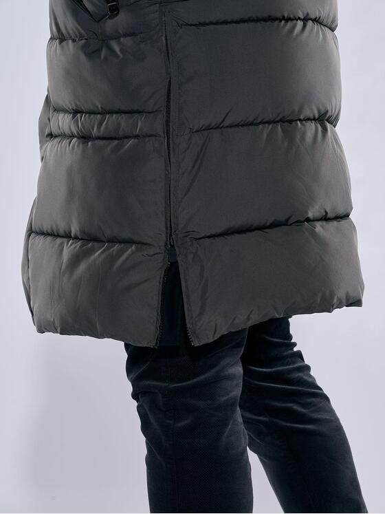 emilio adani Herren Mantel regular Grau 37468