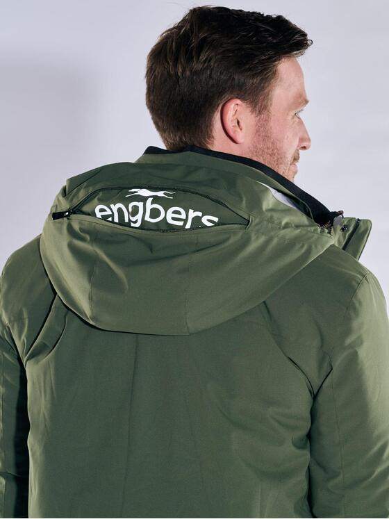 engbers Herren Funktionsjacke regular Khaki 37409