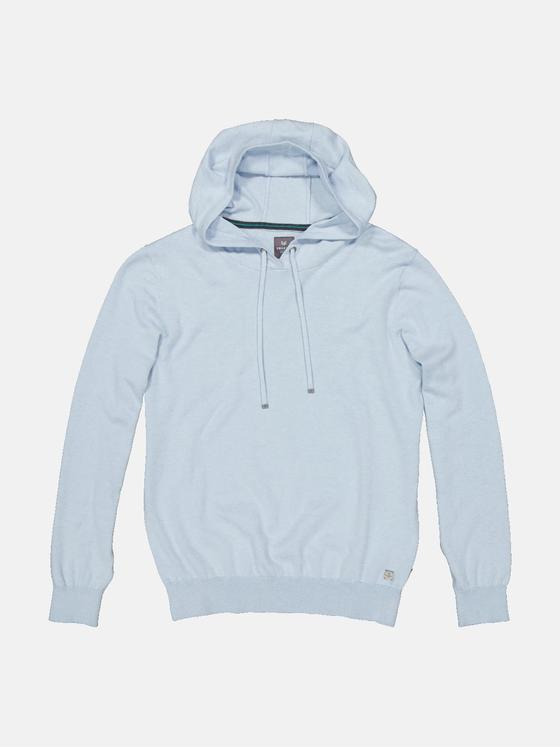 ENGBERS GERMANY Herren Sweatshirt mit Seidenanteil Hellblau 34624