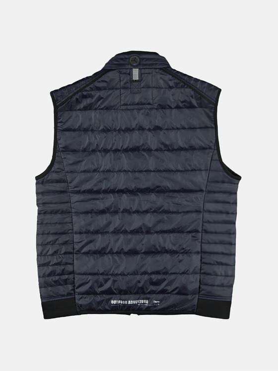 engbers Herren Modische Steppweste Saphirblau 29055