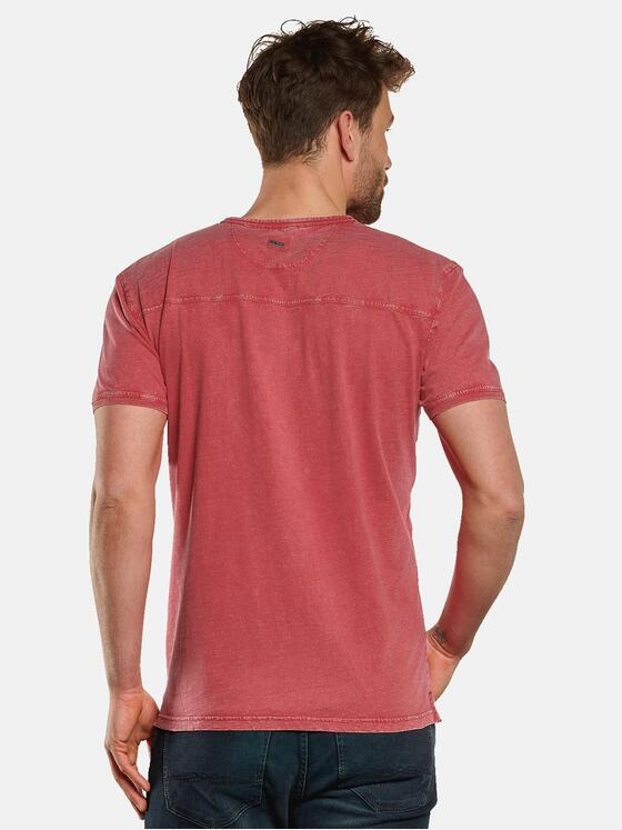 engbers Herren Henley-Shirt Tomatenrot 33148