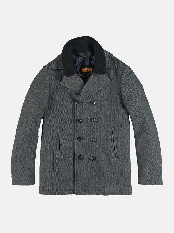 emilio adani Herren Jacke im Caban-Style Grau 32000