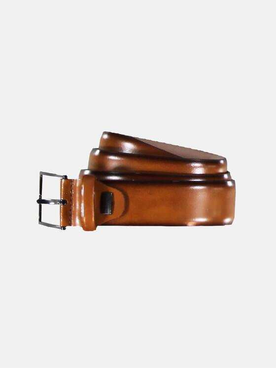 emilio adani Herren Gürtel Basic Cognac 31822