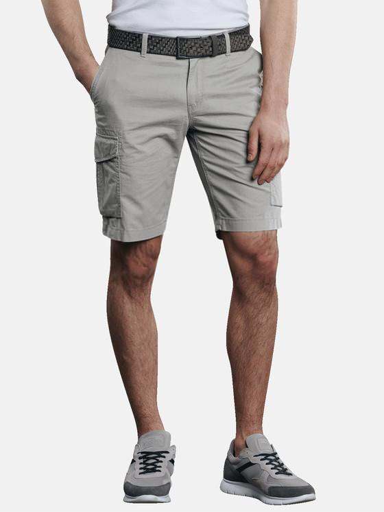 engbers Herren Bermuda mit seitlichen Taschen Silbergrau 32377