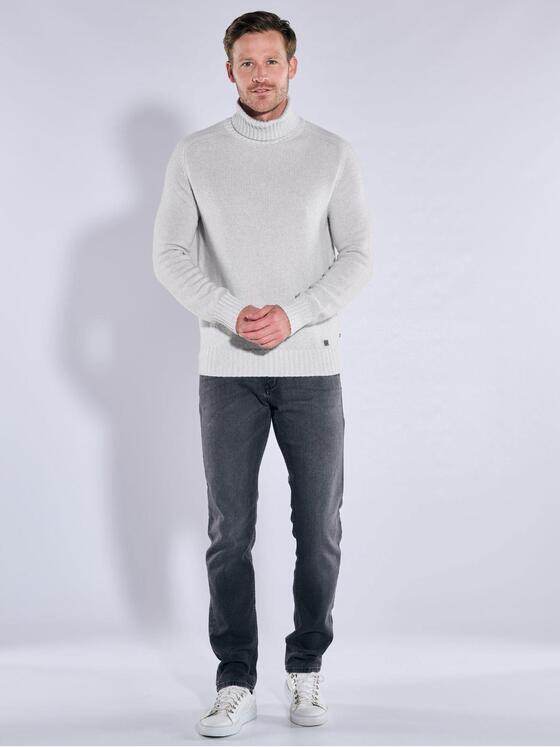 ENGBERS GERMANY Herren Pullover mit Kaschmiranteil Silbergrau 38143