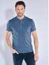 engbers Henley T-Shirt Brilliantblau