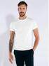 emilio adani T-Shirt uni Reinweiss