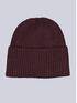 emilio adani Mütze strukturiert Bordeaux