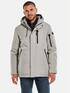 emilio adani Shell-Jacke mit wasserdichten Zippern Braunbeige