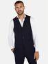 emilio adani Sakko-Weste slim fit Saphirblau