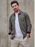engbers Overshirt uni Braunbeige