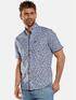 engbers Kurzarm-Hemd gemustert Saphirblau engbers Kurzarm-Hemd gemustert Saphirblau