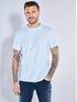 emilio adani T-Shirt uni Hellblau