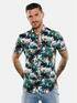 emilio adani Kurzarm-Hemd slim fit Oliv