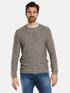engbers Pullover strukturiert Braunbeige engbers Pullover strukturiert Braunbeige