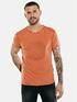 emilio adani T-Shirt Rundhals Dunkelorange