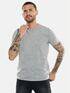 emilio adani T-Shirt rundhals Silbergrau