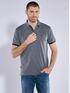 engbers Polo-Shirt gemustert Saphirblau engbers Polo-Shirt gemustert Saphirblau