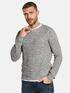 emilio adani Rundhals Pullover Silbergrau
