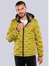 emilio adani Steppjacke mit abnehmbarer Kapuze Gelb