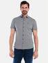 engbers Kurzarm-Hemd slim fit Schwarz engbers Kurzarm-Hemd slim fit Schwarz