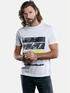 emilio adani Bio-Baumwoll-T-Shirt Reinweiss