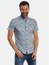engbers Kurzarm-Hemd gemustert Petrolgruen engbers Kurzarm-Hemd gemustert Petrolgruen
