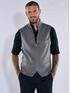 emilio adani Sakko-Weste slim fit Grau
