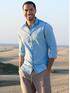 emilio adani Hemd aus Soft-Denim Hellblau