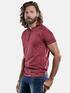 emilio adani Henley T-Shirt Dunkelrot