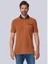 engbers Polo-Shirt strukturiert Rostorange engbers Polo-Shirt strukturiert Rostorange