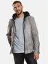 emilio adani Lederjacke mit abnehmbarer Kapuze Mausgrau emilio adani Lederjacke mit abnehmbarer Kapuze Mausgrau