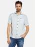 engbers Kurzarm-Hemd mit Leinenanteil Hellblau engbers Kurzarm-Hemd mit Leinenanteil Hellblau