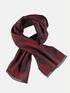 engbers Schal gemustert Bordeaux engbers Schal gemustert Bordeaux